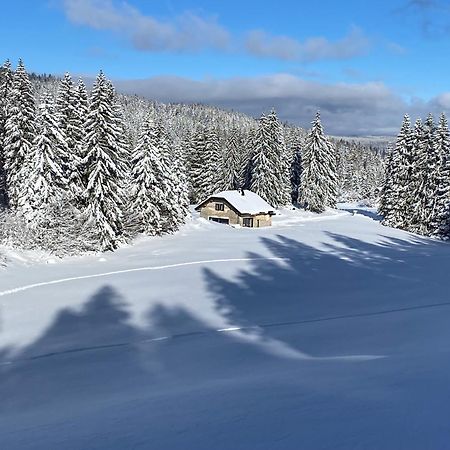 Hotel La Loge De La Dolarde - Chambre Nord-Est à Prémanon Extérieur photo